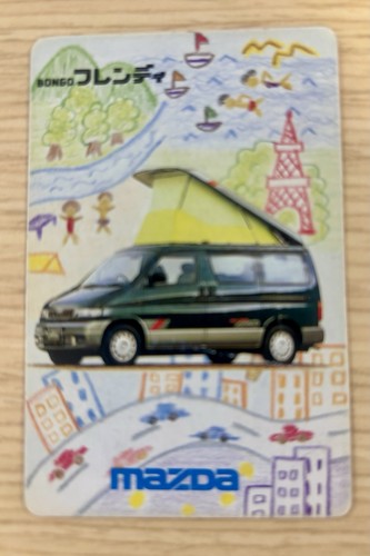 Playing card set mazda bongo - set,