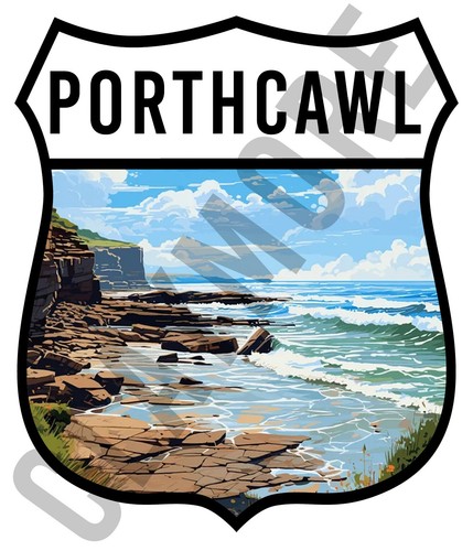 Porthcawl wales car sticker - porthcawl,