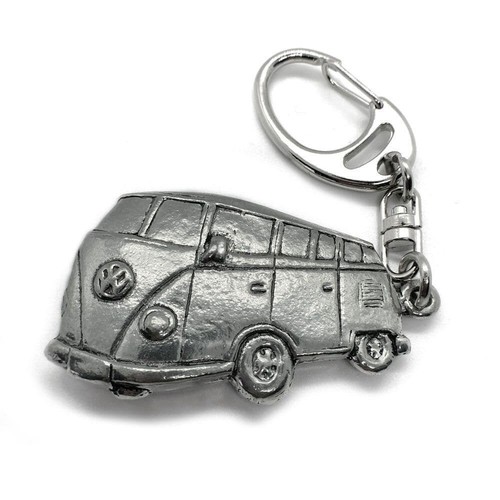 Classic camper van silver - classic,