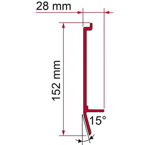 Fiamma adapter 02437a01 - adapter, |