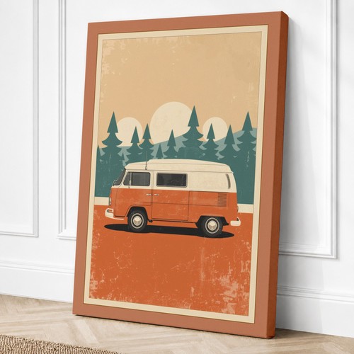 Vintage camper adventure retro - camper,