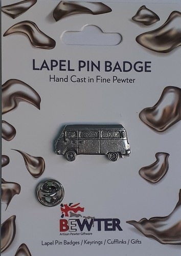 Campervan lapel pin badge - lapel, in