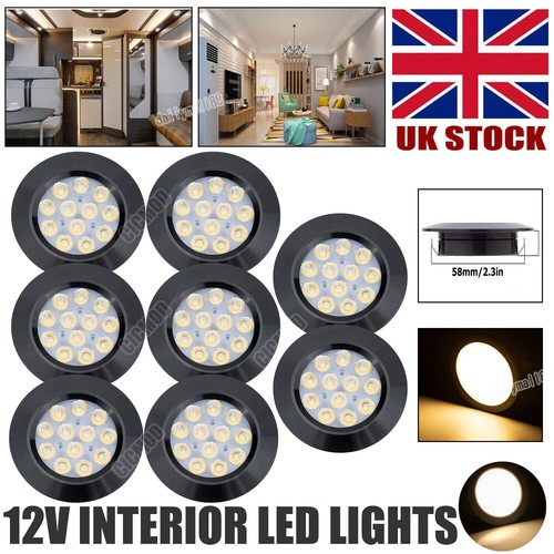 8pcs 12v interior led - 8pcs,