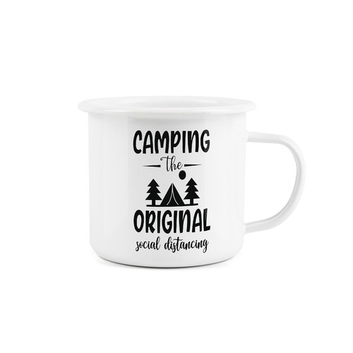 Enamel camping original - camping,