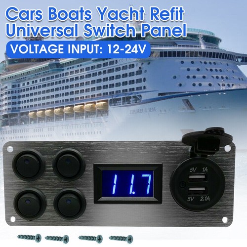 Control light voltmeter switch - control,