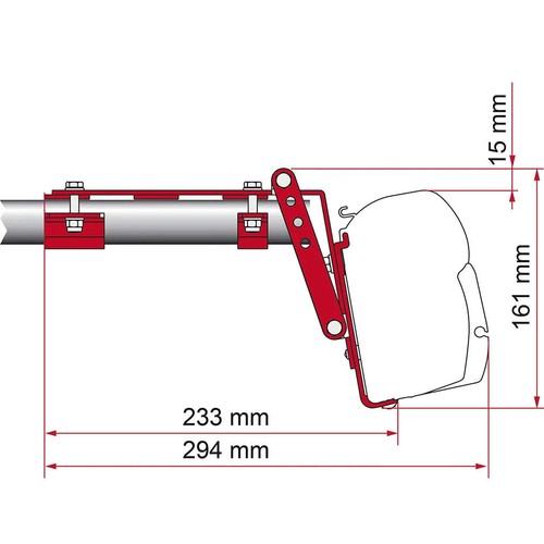 Fiamma kit roof rail - fiamma,