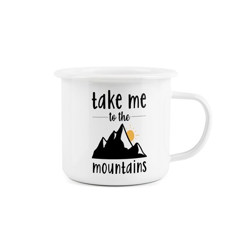 Enamel camping take - enamel,