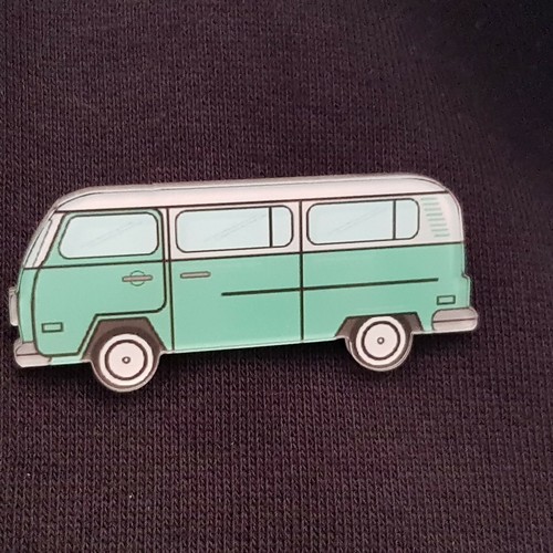 Dub type acrylic brooch - type, 2