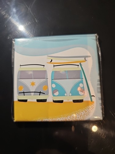 Camper van fridge magnet - van,