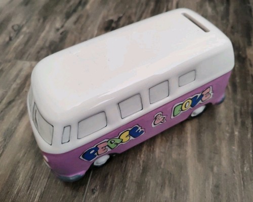 Camper van purple peace - vw,