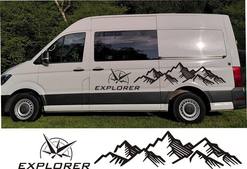 Mountains compass van - 2x,