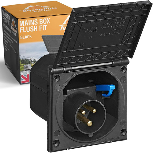 240v mains flush fit socket - 240v,