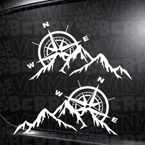 Mountain compass vinyl - mountain,