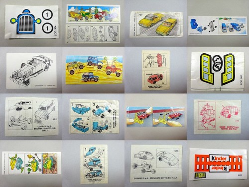 Cars various leaflets bpz - cars:,