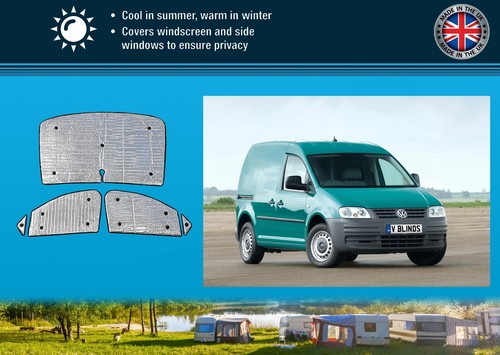 Thermal blinds for caddy - vw,