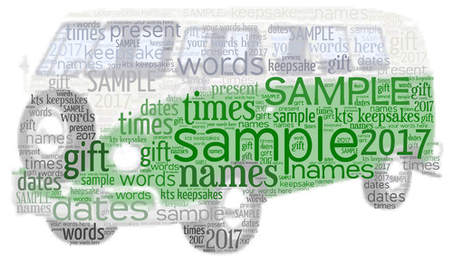 Word art picture personalised - art,