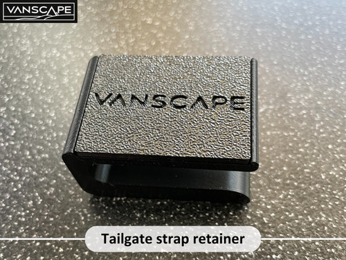 Tailgate strap retainer clip - tailgate,