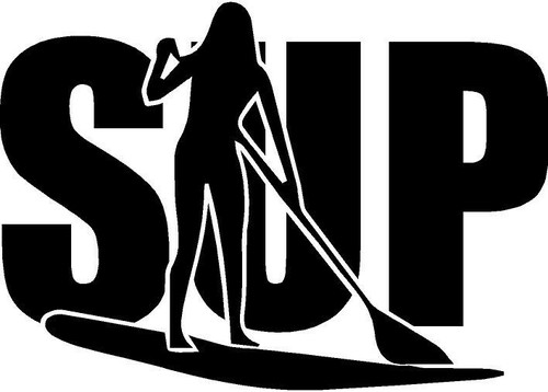 Sup female paddleboarder - sup,