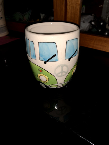 Novelty mug camper van - camper,