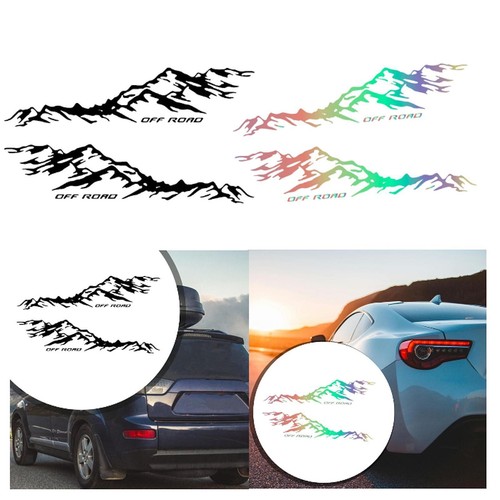 Waterproof side stickers - side, for