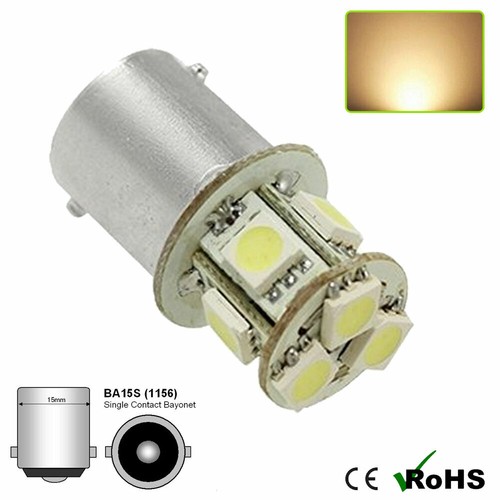 Ba15s warm white 12v - white, caravan
