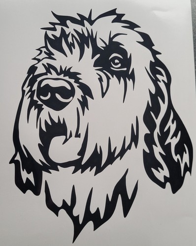Italiano spinone dog vinyl - spinone,