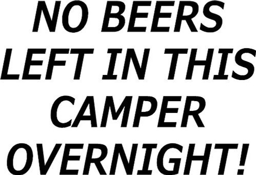 Beers left vehicle - no,