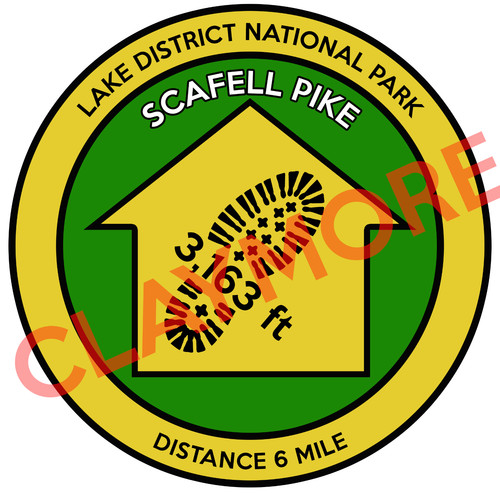 Scafell lake district - scafell,