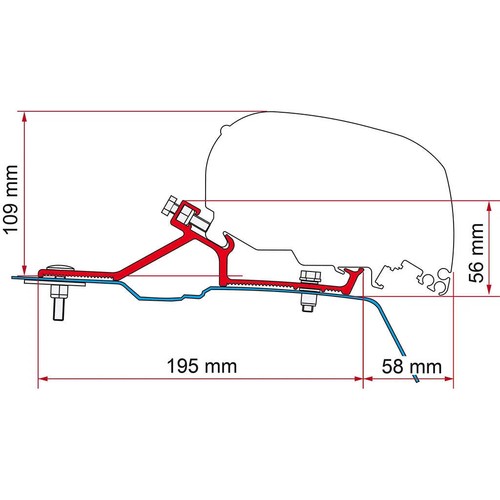 Fiamma kit renault - -,